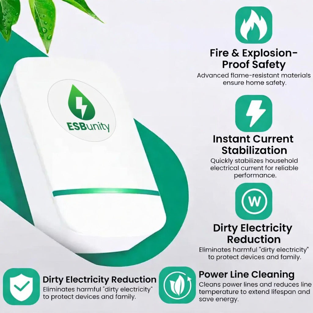 Updated 2026 Plug-In Power Box with US Plug, Compatible with 90–250V Input Range