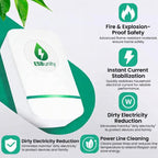 Updated 2026 Plug-In Power Box with US Plug, Compatible with 90–250V Input Range